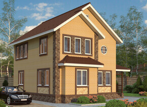 Проекты двухэтажных домов до 200 кв.м