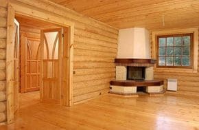 Виды внутренней отделки деревянного дома