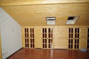 Внутренняя отделка деревянного дома вагонкой